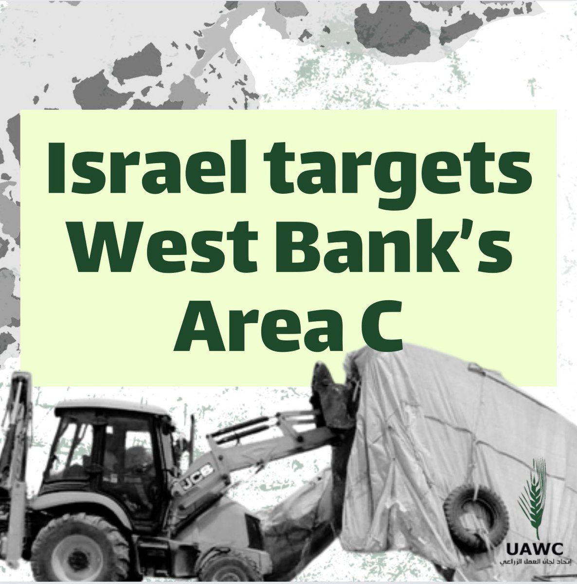 “Israeli settlers and forces are exploiting the global focus on Gaza to escalate their organized attacks on Palestinian communities in Area C of the West Bank.” Read Full Update on Area C: uawc-pal.org/news.php?n=361…