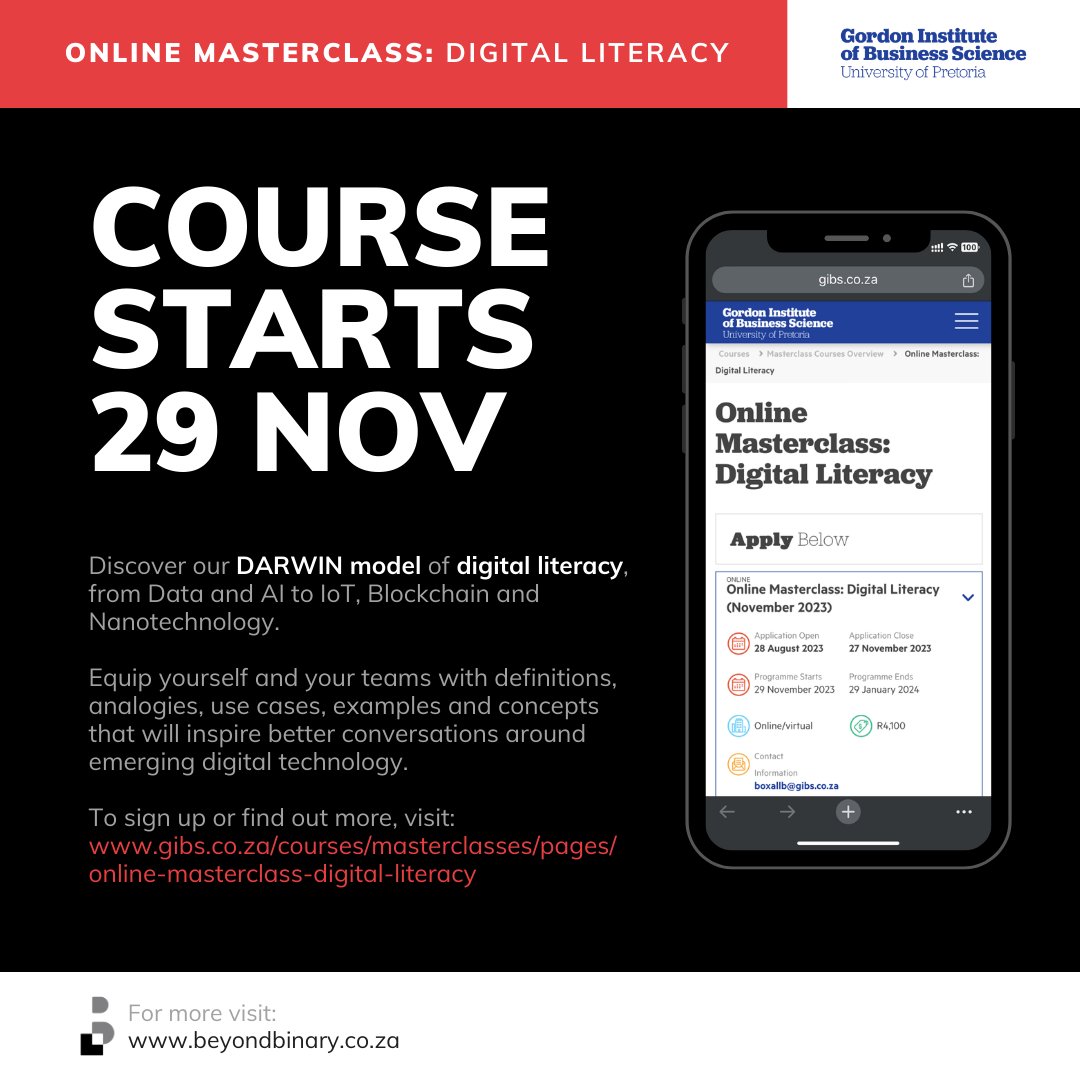 I've written about this in my upcoming Elegant Disruption newsletter and how (thankfully) it's different to business, but also how the difference should not be an excuse for complacency. 

If you're not yet a subscriber, you can sign up here: mikestopforth.com/newsletter.

Two lucky