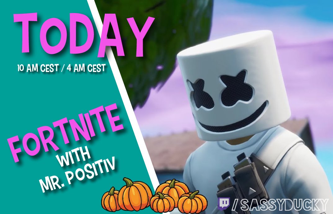 SassyDuckyTTV's tweet photo. Today's First Stream - Danish Fortnite ππ«#gamergirl #streamergirl #twitch #twitchaffiliate #SassyDucky #DerpiestDuck #Fortnite #Zerobuild #PotatoAim #WorstFPSPlayer #MentalHealthMatters #positivity #Chattitude https://t.co/aFCq3wUttt