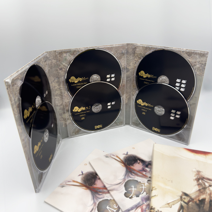 mementomori_boi's tweet photo. 【#メメントモリ1周年 追加情報】
「Lament Collection Vol.1」本日発売🎉

CD6枚組、総勢78曲を収録した大ボリュームとなっております！
全国のCD取り扱いショップ、ECショップにて販売中！

▼CD紹介動画
https://t.co/6f0Z43yYw6

＃メメントモリ https://t.co/z1auDAXdAk