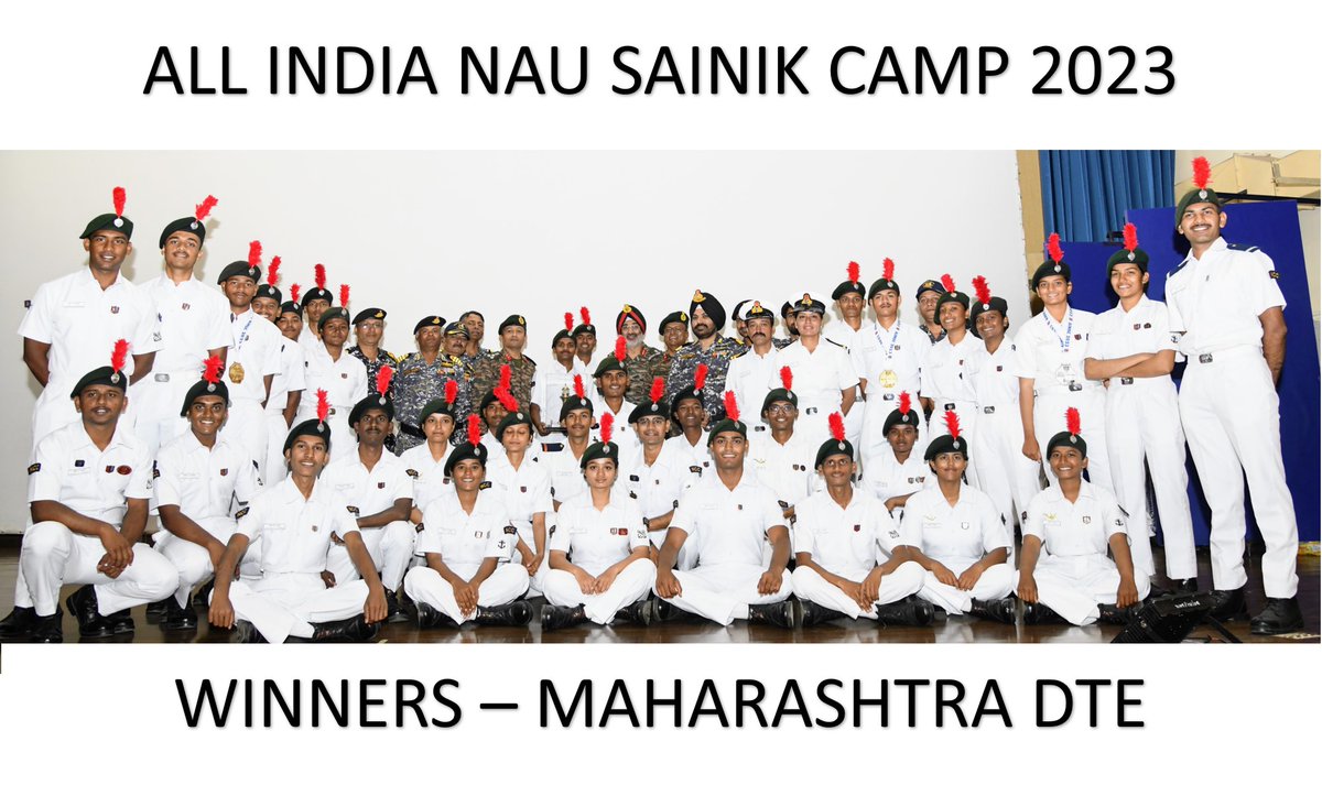NCC_Group_Kop (@ncc_kolhapur) on Twitter photo #AINSC 23
WE ARE THE CHAMPIONS!
Maharashtra Dte NCC take the AlNSC Trophy yet again! Well Done Naval Wing NCC Maharashtra Dte! <a href="/DefPROMumbai/">PRO Defence Mumbai</a> <a href="/NCCMaha/">DDG NCC, MAH DTE Maharashtra</a> <a href="/maha_governor/">Governor of Maharashtra</a> <a href="/CMOMaharashtra/">CMO Maharashtra</a> <a href="/Dev_Fadnavis/">Devendra Fadnavis</a> #AINSC 23
WE ARE THE CHAMPIONS!
Maharashtra Dte NCC take the AlNSC Trophy yet again! Well Done Naval Wing NCC Maharashtra Dte! <a href="/DefPROMumbai/">PRO Defence Mumbai</a> <a href="/NCCMaha/">DDG NCC, MAH DTE Maharashtra</a> <a href="/maha_governor/">Governor of Maharashtra</a> <a href="/CMOMaharashtra/">CMO Maharashtra</a> <a href="/Dev_Fadnavis/">Devendra Fadnavis</a>