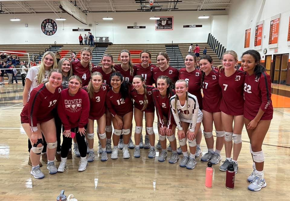 Dover High School Volleyball tweet media