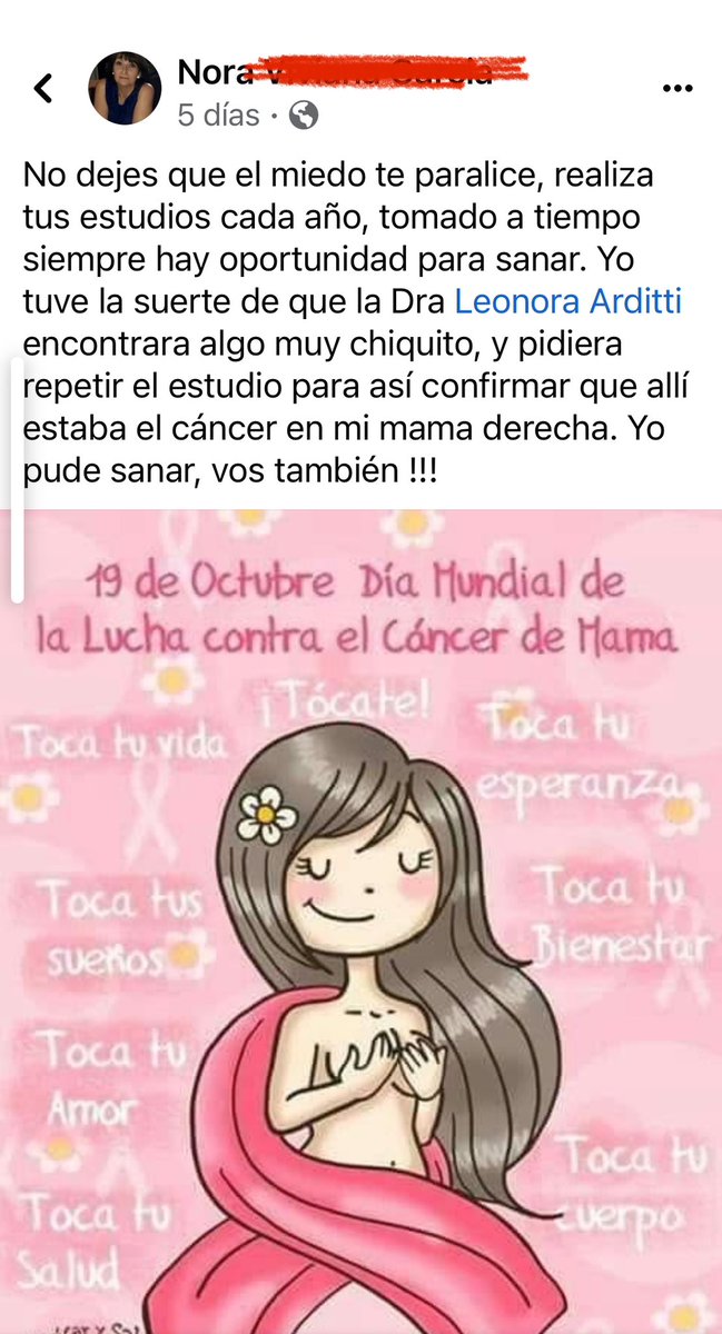 #CancerDeMama #OctubreRosa