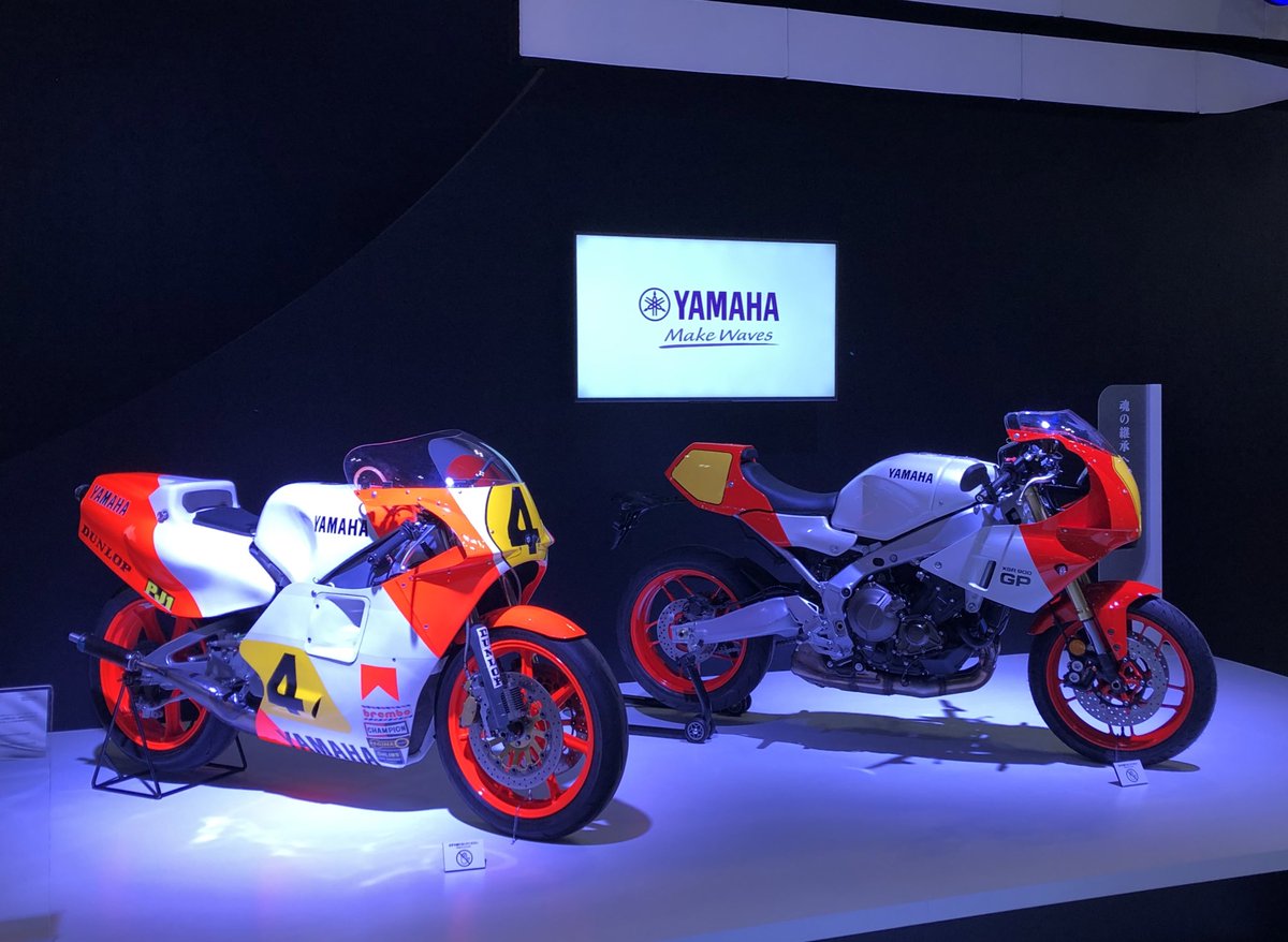 yamaha_bike's tweet photo. 1980年代のGPマシンを彷彿させる
「XSR900GP」を欧州で発売
#ジャパンモビリティショー 2023とEICMA 2023に出展

“The Embodiment of Yamaha Racing History （ヤマハレースヒストリーの体現者）”をコンセプトに開発。
日本での発売は2024年夏以降の予定

リリース👉 https://t.co/CfRmfBbfTP
#JMS2023 https://t.co/QrkDcrXOwT