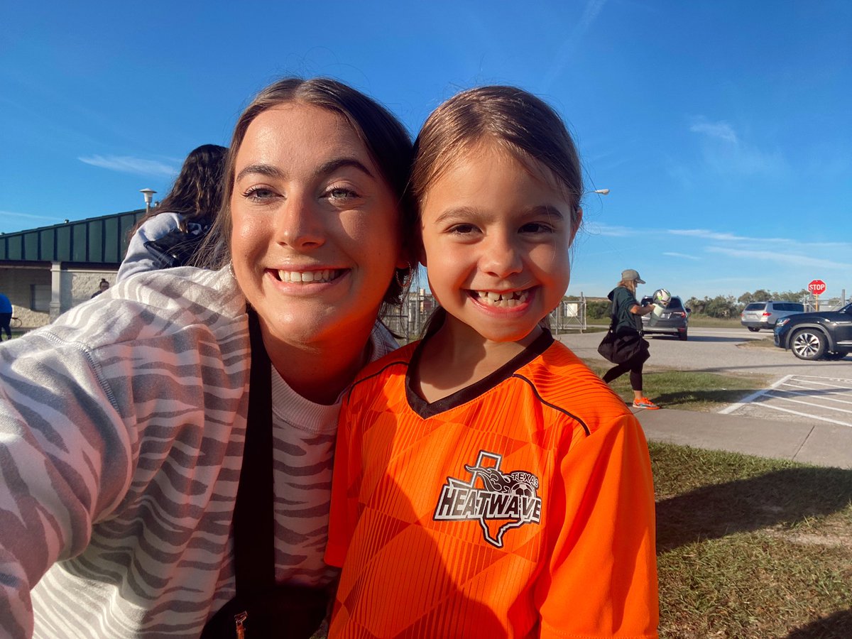 loved getting to watch these sweet friends play soccer this weekend 🤩⚽️ they did such a great job &amp; they even scored me some goals 😜 #eseSOAR