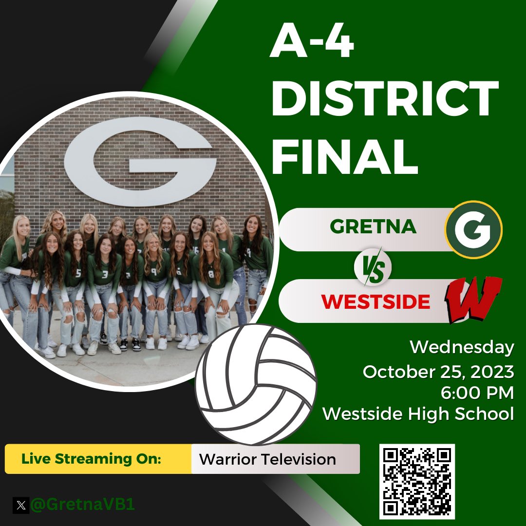 Dragons advance to the District Final on Wednesday night at Westside! We would love your support! #C4E