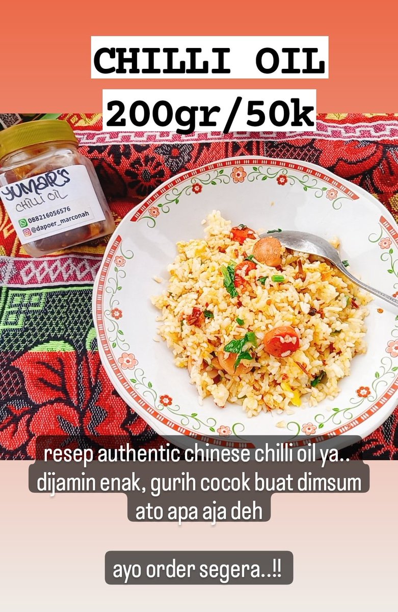 DIJUAL...!! 

silakan dm/wa untuk pembelian. 

#dapoerMarconah