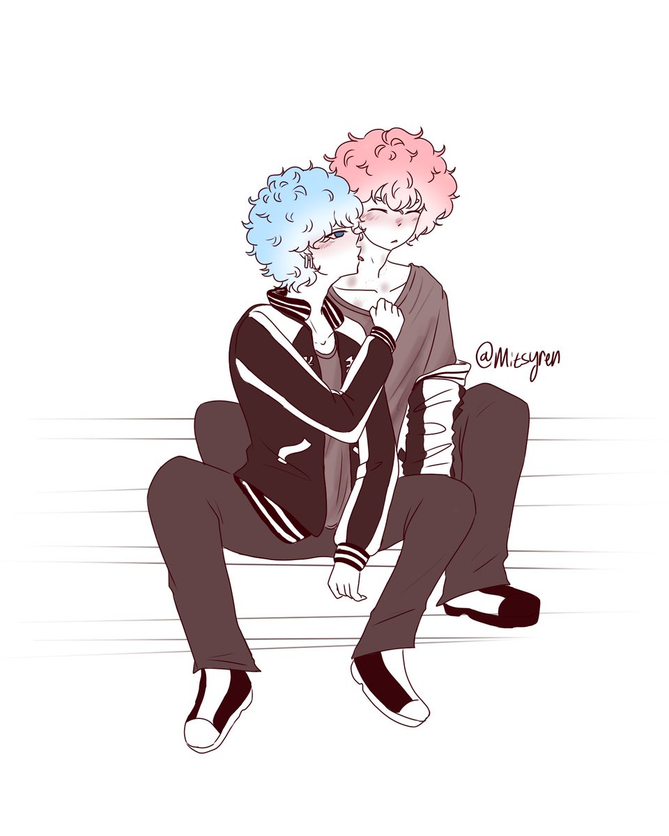 mitsyren's tweet photo. I haven't drawn anything in a very long time so i forced myself to draw something!! Kawatas at the opening have taken over my thoughts.......
#kawatacest #sounaho #angrysmiley ソヤナホ https://t.co/AENkMqgXsG