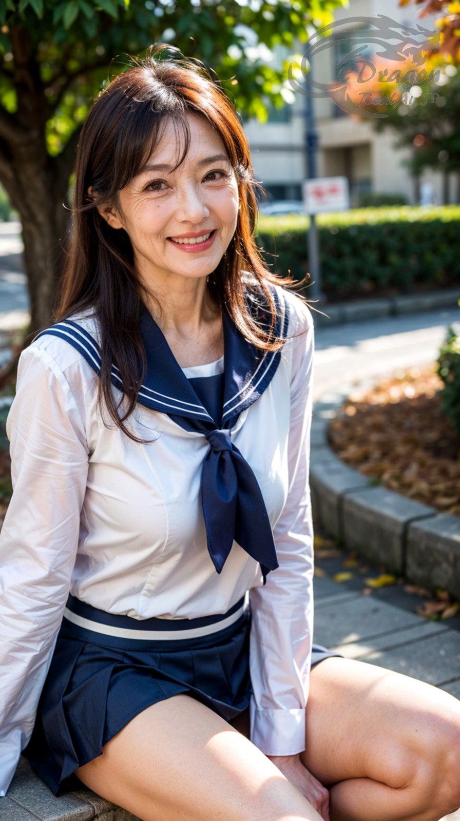 熟女　制服 