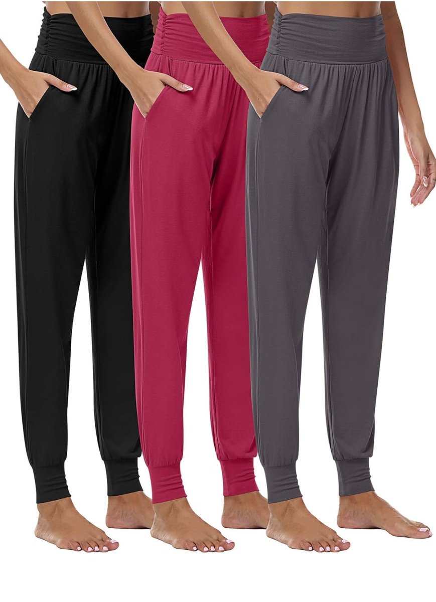 08_gryffindor's tweet photo. Click here. 👇
https://t.co/BuOyUPhMpt
 3 Pack Women's Joggers, Cozy Lounge Pants with Pockets High Waisted Workout Joggers Comfy Loose Yoga Sweatpants https://t.co/gjzxAdxiTT