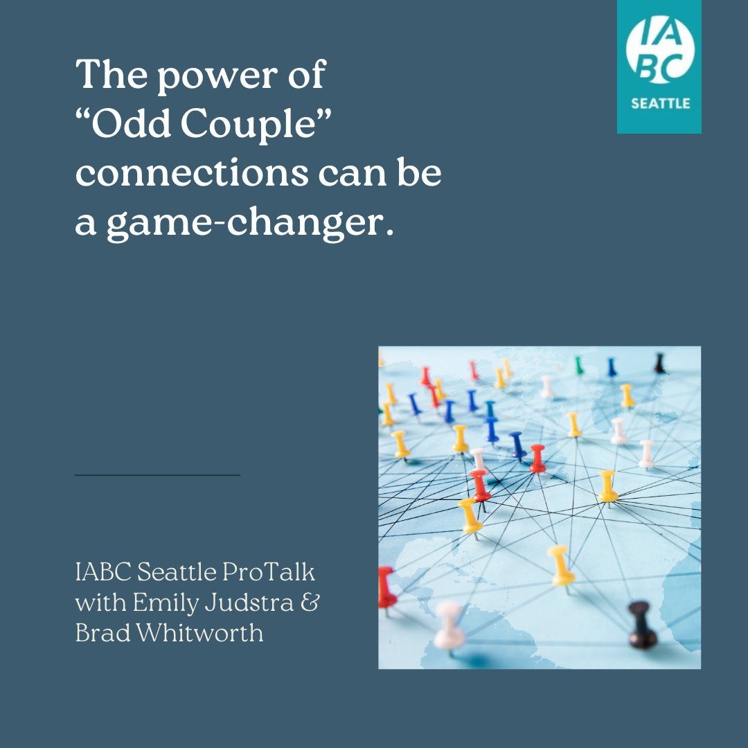 Innovative thinking. Better problem solving. Expanded access to expertise. Bridging generational and cultural gaps.

In our recent ProTalk we discussed the many benefits of “Odd Couple” collaborations and how they can be leveraged to enhance communication in organizations.