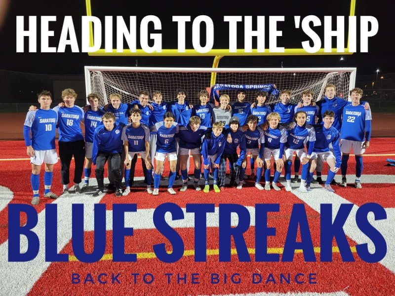upthestreaks's tweet photo. Ryan Farr bags 2 goals in the 3-1 Blue Streak win over CBA to earn a spot in the Section 2 Class AAA Championship. Andrew Spain scored as well while Jacob Paro &amp; Andre Culpepper-Wehr assisted. The back line did a great job dealing with the potent CBA attack. 

@TogaAthletics https://t.co/u24QvPDMeD