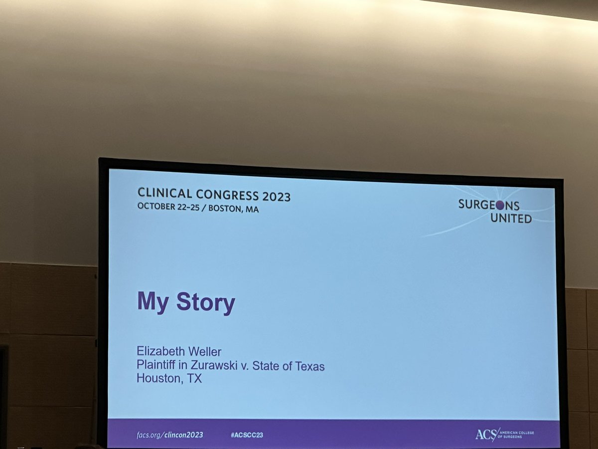 Natalie S. Rodriguez, MD, MS (@nsrodrig11) on Twitter photo What every surgeon needs to know: management of post-roe obstetric and gynecologic emergencies, really impactful and important session #ACS2023 <a href="/AmCollSurgeons/">American College of Surgeons</a> What every surgeon needs to know: management of post-roe obstetric and gynecologic emergencies, really impactful and important session #ACS2023 <a href="/AmCollSurgeons/">American College of Surgeons</a>