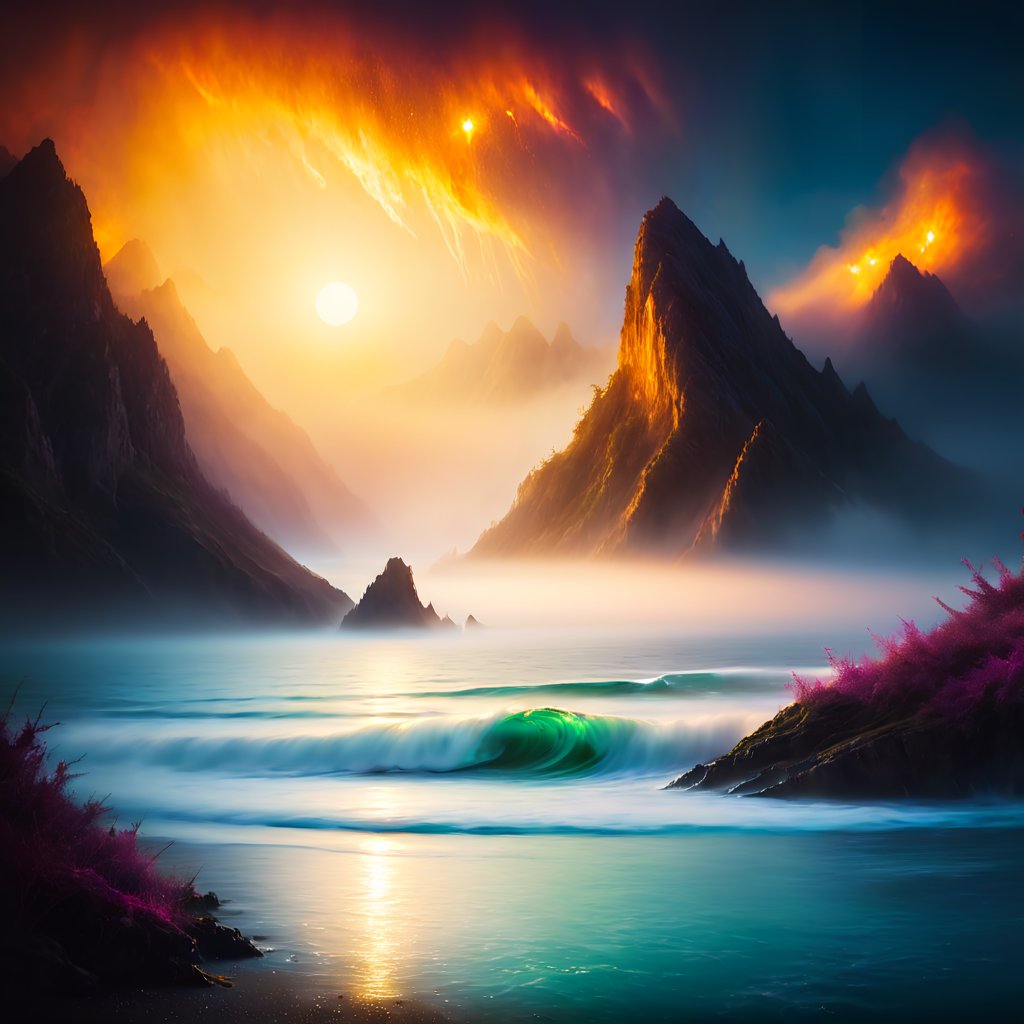 RobroCreations's tweet photo. 🌍 Inspired by Nature 🌍
Nature's beauty reimagined through AI. From serene landscapes to wild abstracts.

Try it yourself and let me know what you come up with!

Prompt Structure in ALT of first image.

All images create with Stable Diffusion via Comfy UI. https://t.co/BF2ky0OIrN