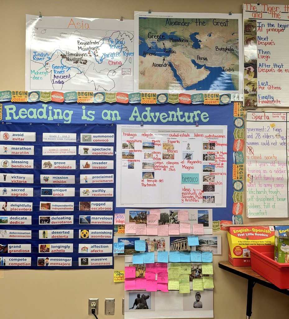 emytomita's tweet photo. 3rd grade EB returned Ms. Cárdenas's class to teach 2nd grade  EBs during 3rd grade recess time @Spence_AISD #FutureTeacher Look at this knowledge wall @Amplify Grade 2 #GreekCivilization @CurriculumMatrs @ClassroomWonder @DeboraHer77 @KeterahGoosby @lacbrown1 https://t.co/cFf5R65BIh