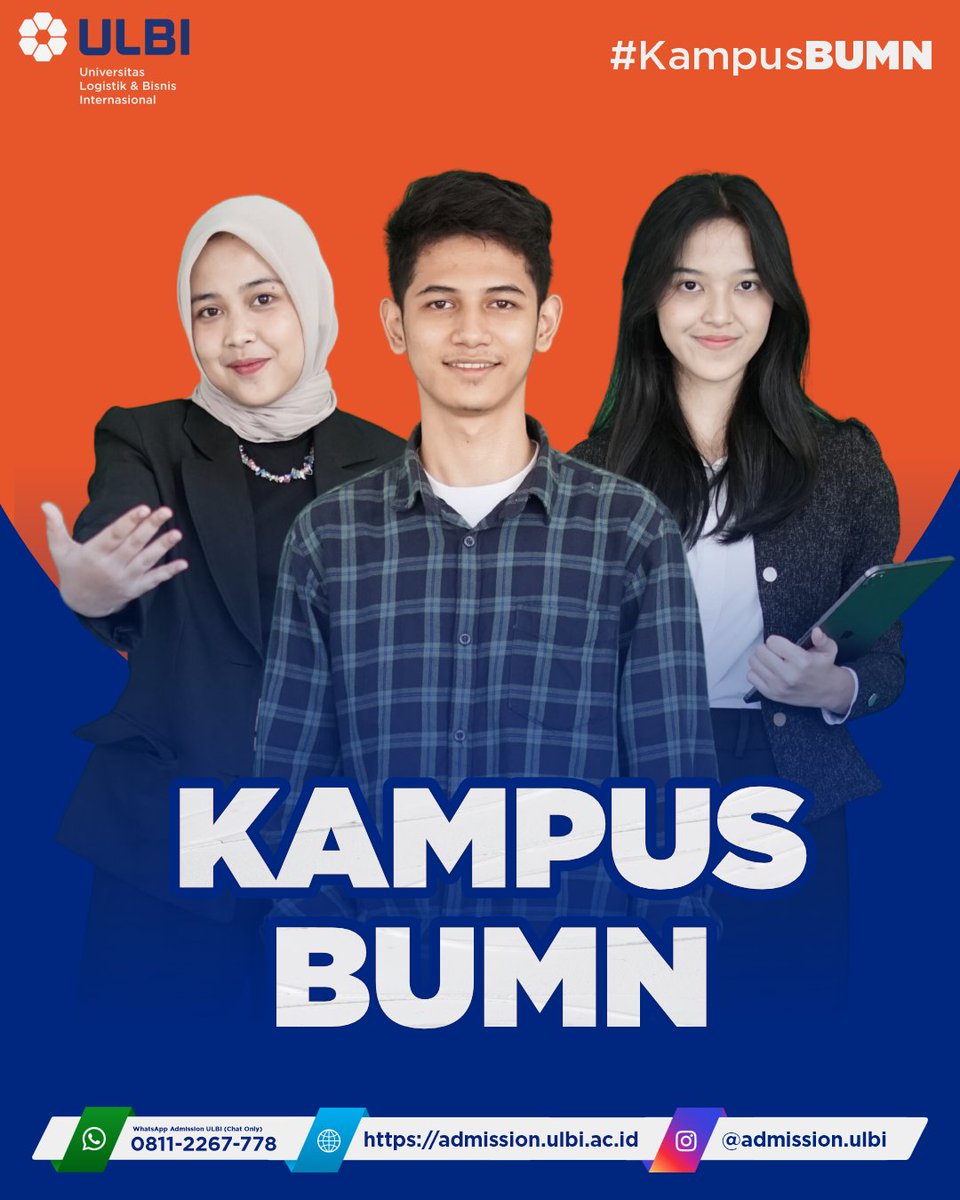 Penerimaan Mahasiswa Baru ULBI 2024/2025 akan segera dibuka!

Nantikan dan cari tahu informasi selengkapnya di
admission.ulbi.ac.id

#KampusBUMN #KampusSwastaBandung #KampusSwastaTerbaik #Admission #DaftarKuliah