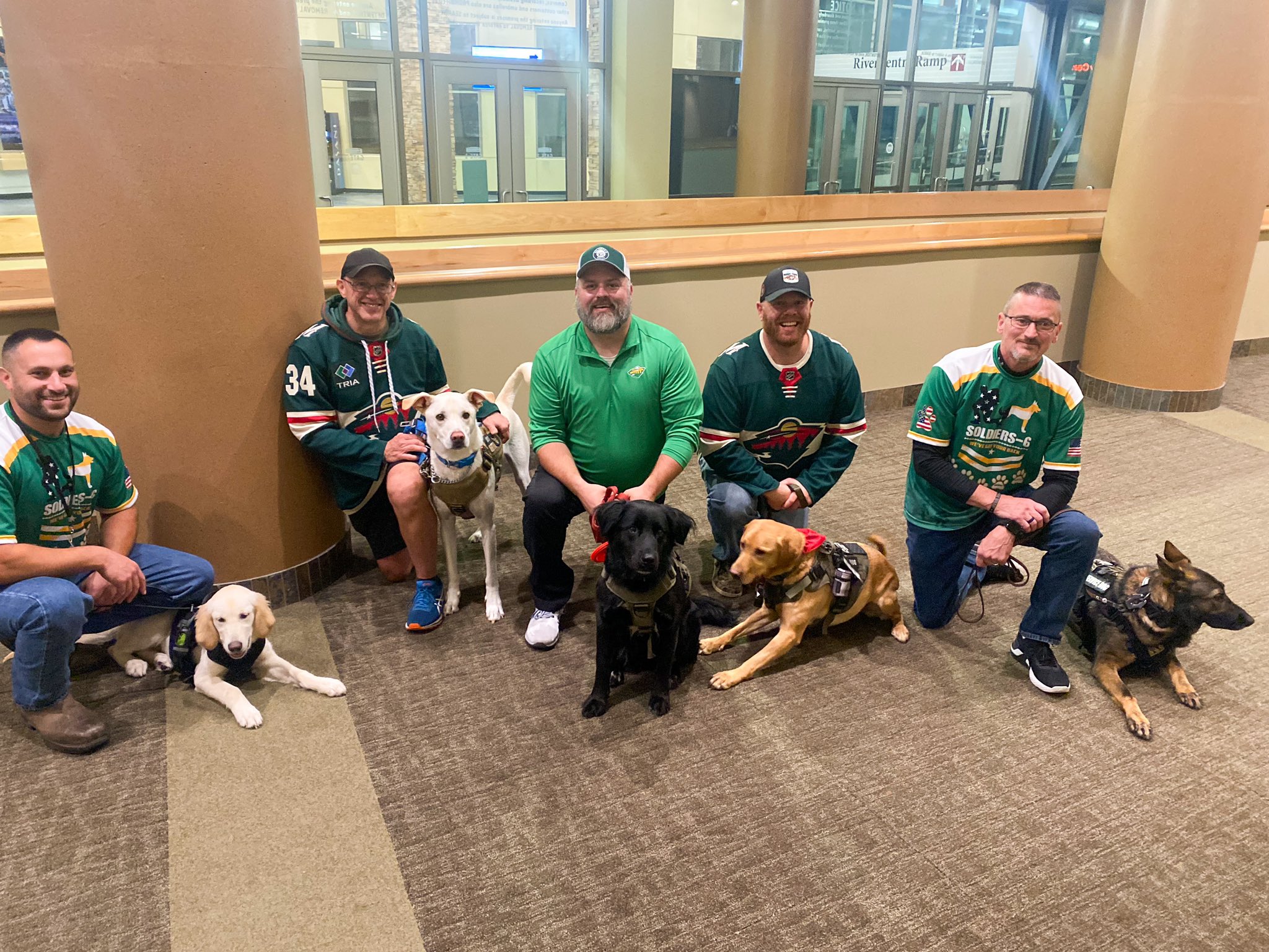 Minnesota Wild Welcomes Rescue Dog Hatty to Team