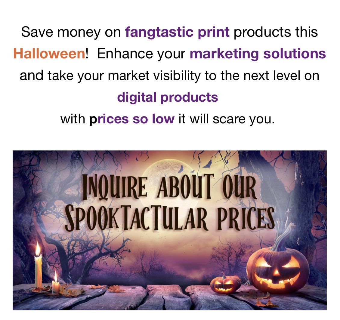 Boo! 👻 Email inquiry@sfnewmexican.com to receive a quote today!