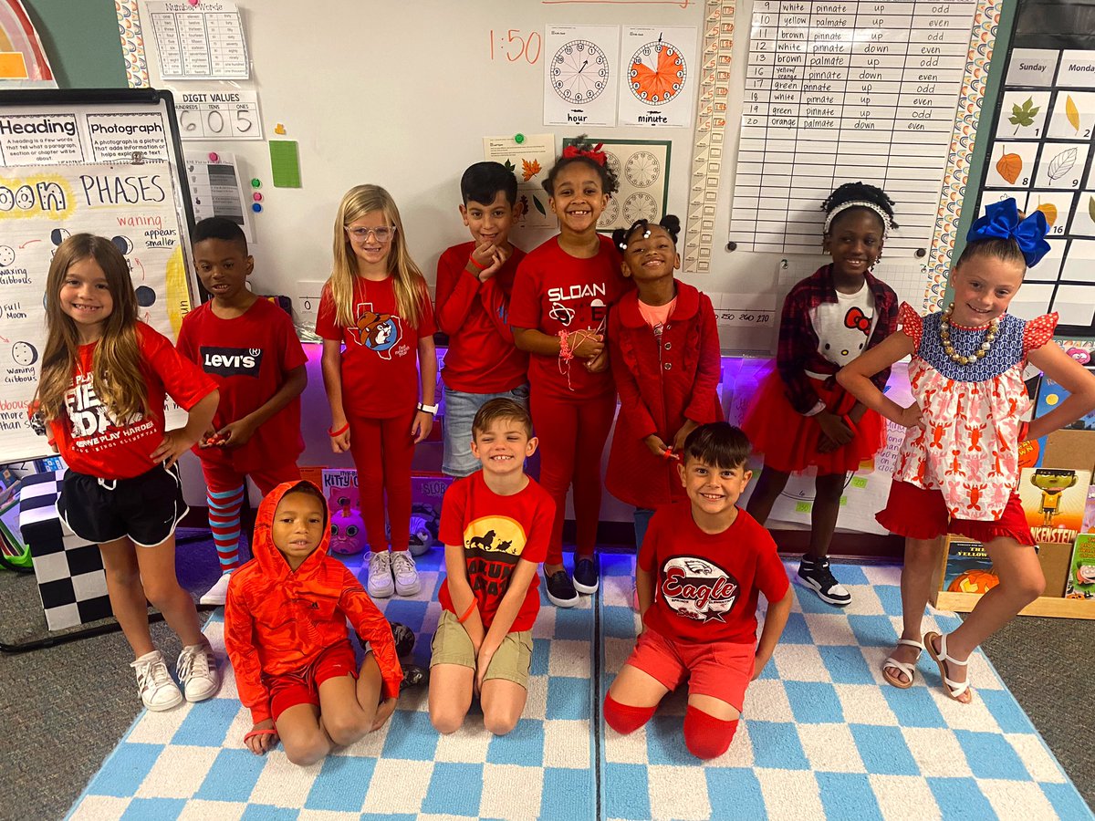 Red Ribbon Week 🎗️
Day 1: Rally in Red 
#eseSOAR