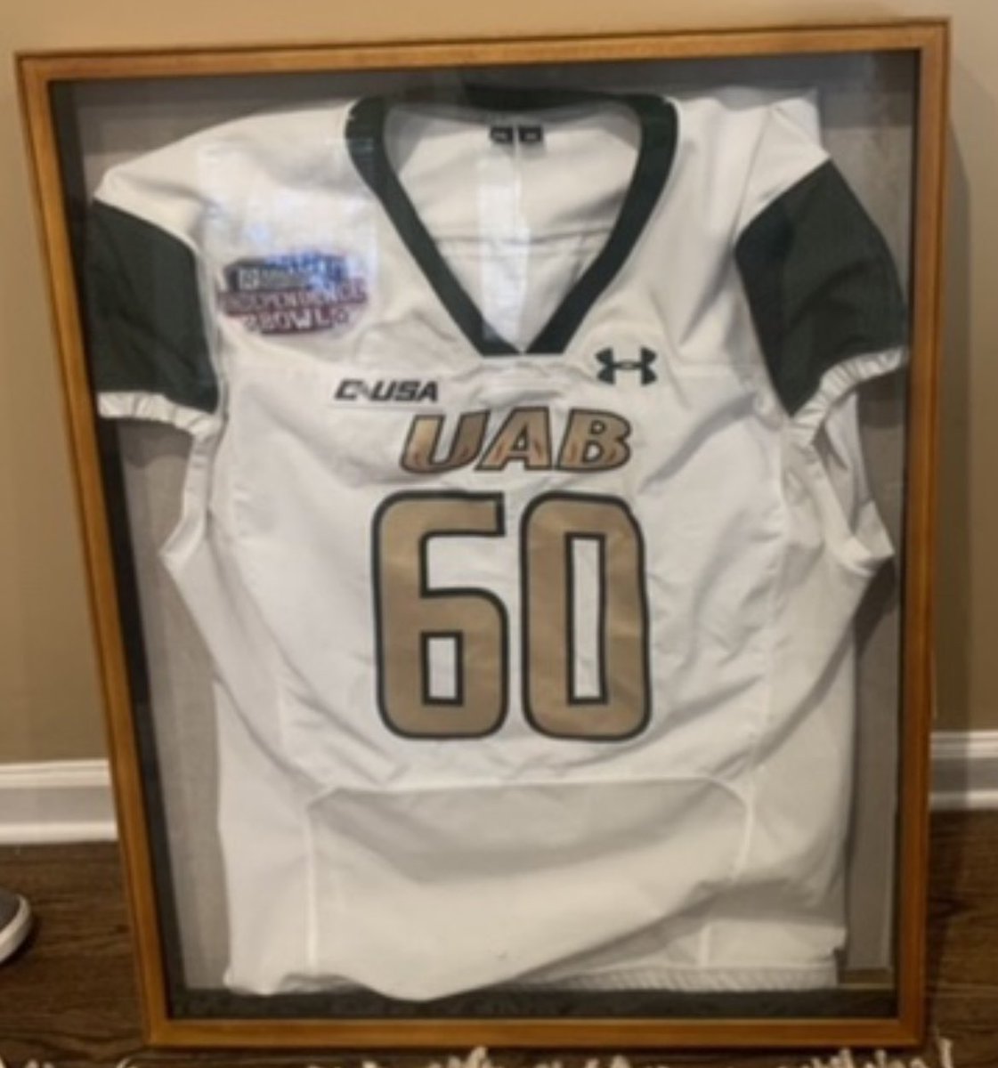 trcannon30's tweet photo. Therion bowl Jersey.  Best college football game I have ever attended. https://t.co/jAGdYelo6I
