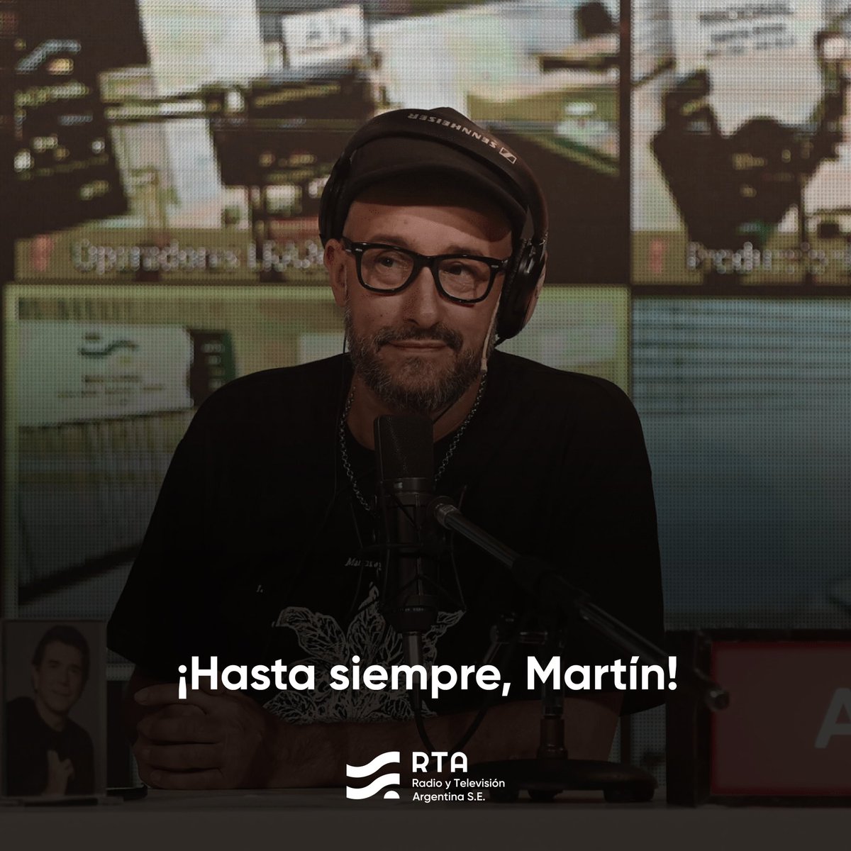 Desde Radio y Televisión Argentina despedimos con profundo dolor a nuestro compañero, Martín Jáuregui. Un apasionado de nuestro país, que enfocó su labor en compartir con el público las vivencias de cada viaje, tanto en radio como en televisión.

Hasta siempre, Martín.
