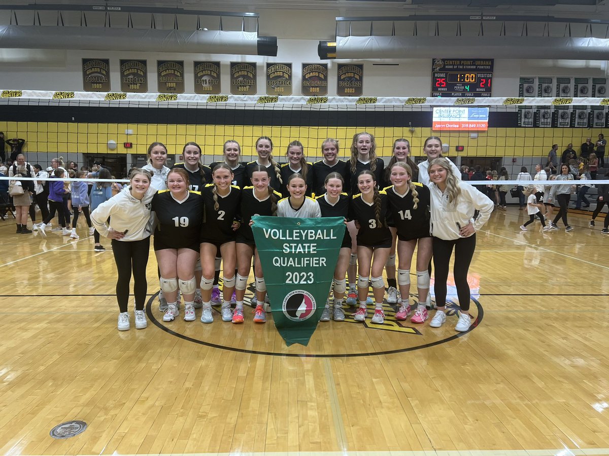 WE DID IT! State bound! These girls rock! Thank you CPU nation for showing up and being so awesome! See you Tuesday! 🏐