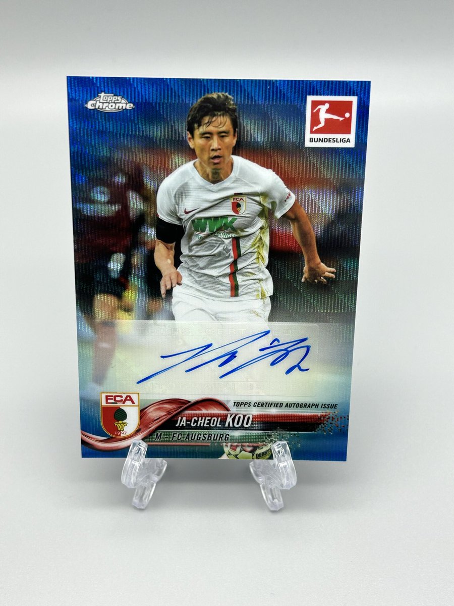boesch23's tweet photo. Ja-Creole Koo 2019-20 Topps Chrome Bunde Blue Wave Auto /75
$10 (Last sale $16.50)
#TSSS 10/24 X #SeansStackSale X #CUTL
Shipping Starts @ For BMWT:
πΊπΈ: $5
π¨π¦: $14
$10 Minimum or Stack is Forfeited https://t.co/BN7MuEeb8H