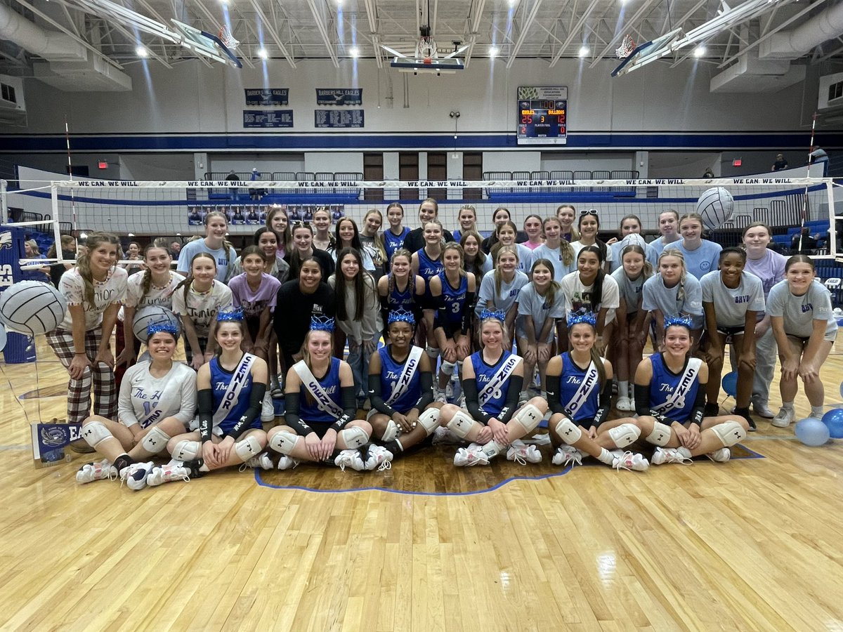 How about one more 🧹SWEEP🧹 of the season?!? Congratulations to all 4 teams for being Undefeated District Champions! A huge shoutout to these 7 seniors!!Thank you for a great 4 years! … BUT WE AIN’T DONE!!! Playoffs… here we come! #WingsUp🤙