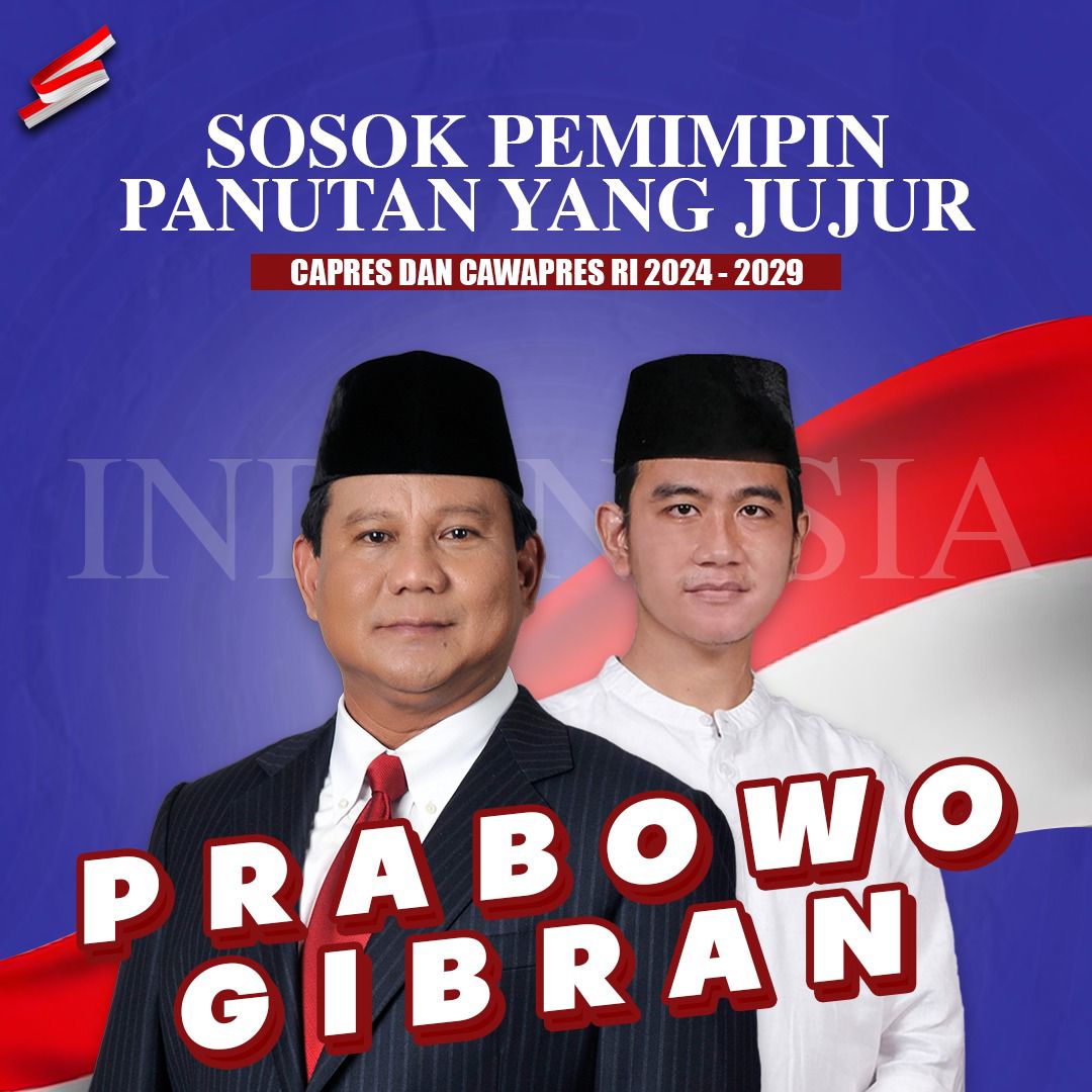 Kita yakin pak Prabowo mas Gibran rakabuming yang punya arah jangka panjang untuk masa depan rakyat yg lebih sejahtera.

SambutMasbowo MasgibranMenang
SatukanLangkah SatuKekuatan
