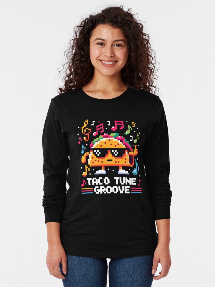 PixelPunksters's tweet photo. ๐ฎ๐ถ Dive into the rhythm of this Dancing Taco Musical Fiesta! ๐ Perfect for music and taco lovers, this design brings a playful twist to your wardrobe. Let's taco 'bout it! https://t.co/k9mfz2gCpJ #findyourthing #redbubble #TacoTuesday #DancingTaco #MusicAndTaco #FiestaFashion https://t.co/PaSR2zsyFw