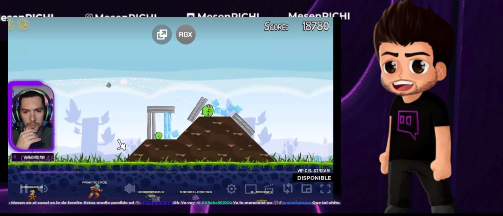 MesenPichi's tweet photo. Mis amis, que buen directo el de hoy, con esto me doy cuenta que no hace falta muchos views para pasarnos un gran directo.

#twitch #angry #angrybirdsgame https://t.co/CN8GwdEP63