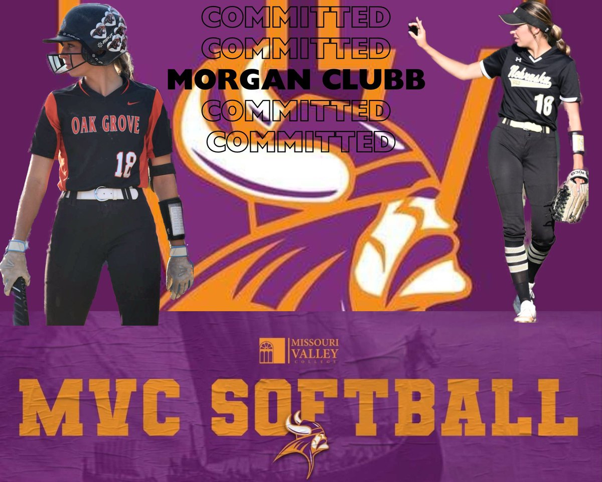 MClubb2024's tweet photo. Extremely blessed thank you for this opportunity! @MVC_softbal @nebraskagold816 https://t.co/edjENByG83
