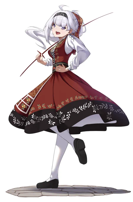 Lusa commission. Thank you #少女前線 #ドルフロ #GirlsFrontline #소녀전선 