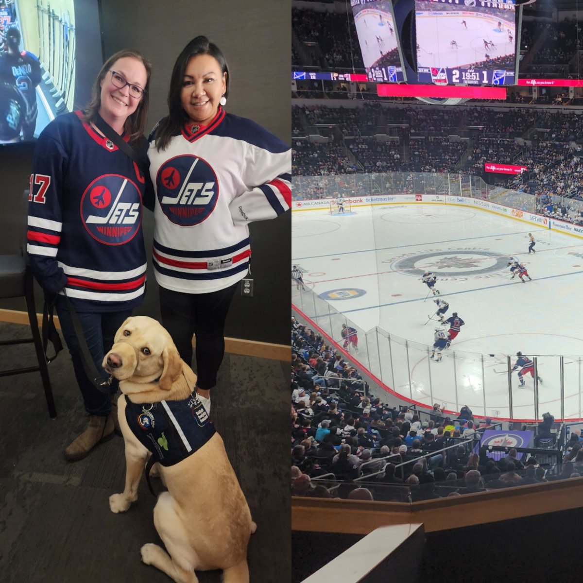 #GOJETSGO #GoBlueToba #GoDUKE #GoKarenandSheila 
Thanks @qualicocommunitieswpg for sponsoring