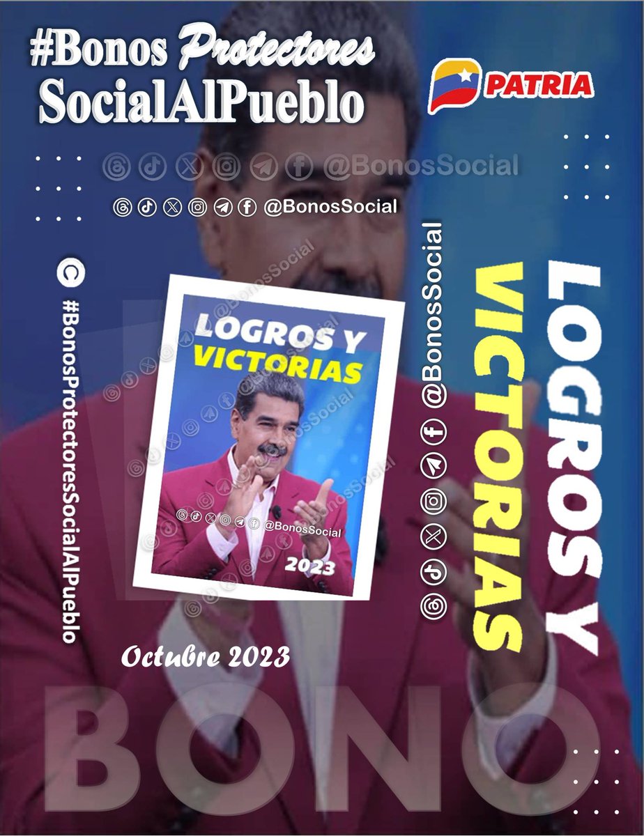 Bonos Protectores Social Al Pueblo tweet media