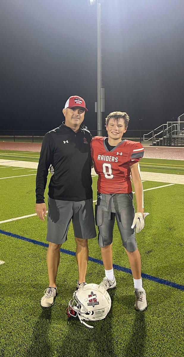 And just like that middle school football is done for Beckett.  Better than I could have dreamed of.