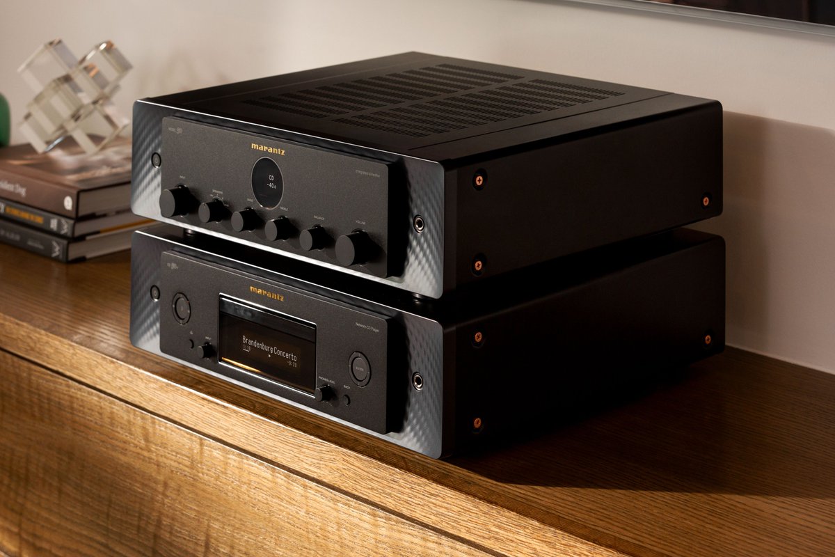 audi0fi's tweet photo. New Marantz pair, the Model 50 amp and CD 50n CD/network player https://t.co/HxGW3tljWG @MarantzOfficial https://t.co/Pn2CsvNsH2