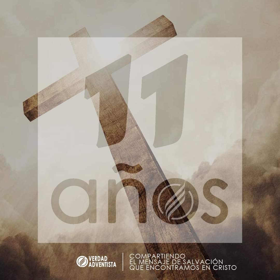 VerdadAdventist's tweet photo. 🥳 11 años compartiendo la verdad que Cristo viene pronto, a través de las redes sociales 📲 🌐

🥰 ¡Gracias por llevarnos en sus oraciones y por habernos acompañado a lo largo de estos 11 años! 🙏 

#VerdadAdventista #Adventistas7sv #AdventistasDIA #adventistas https://t.co/XUwqyIp8nN
