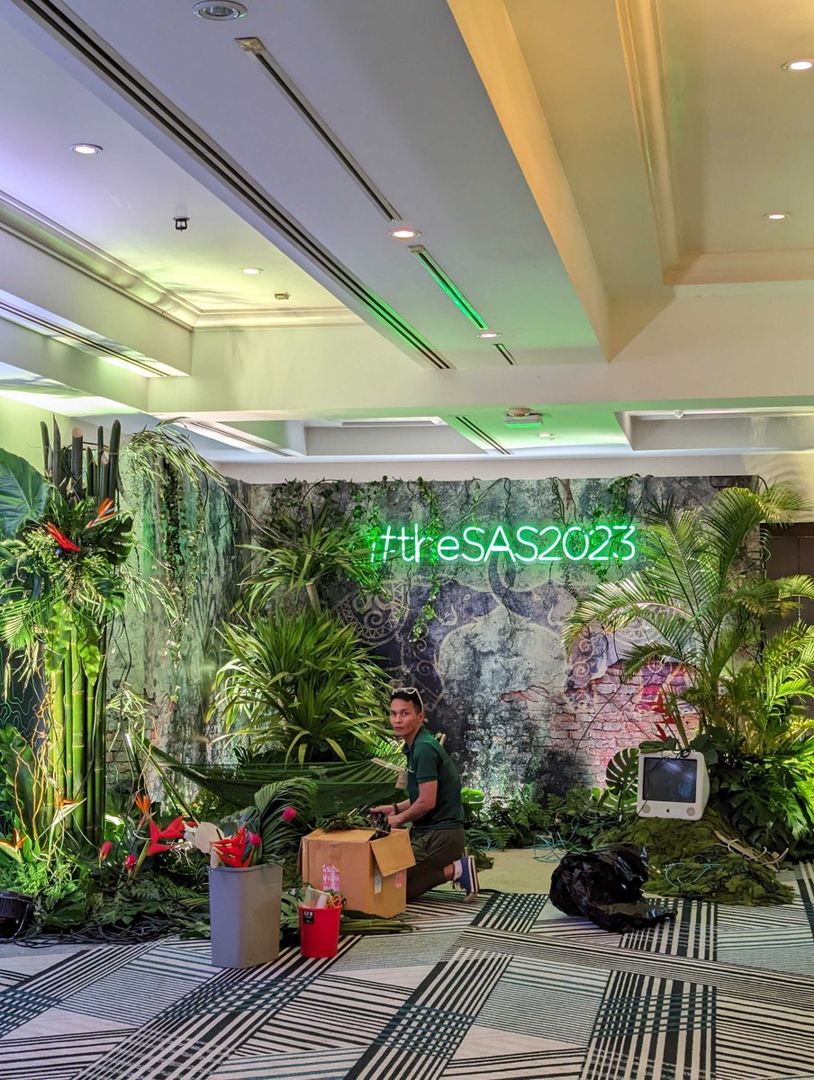 e_kaspersky's tweet image. Adding a few finishing touches. #TheSAS2023 loading soon