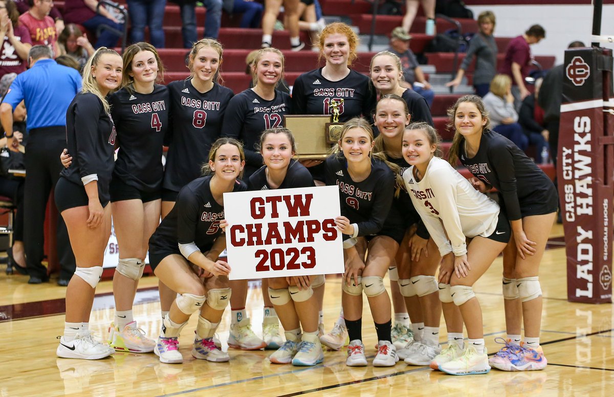 Cass City closes the door on Bad Axe to clinch the program’s first outright league title since 1977.

25-13
25-13
25-21