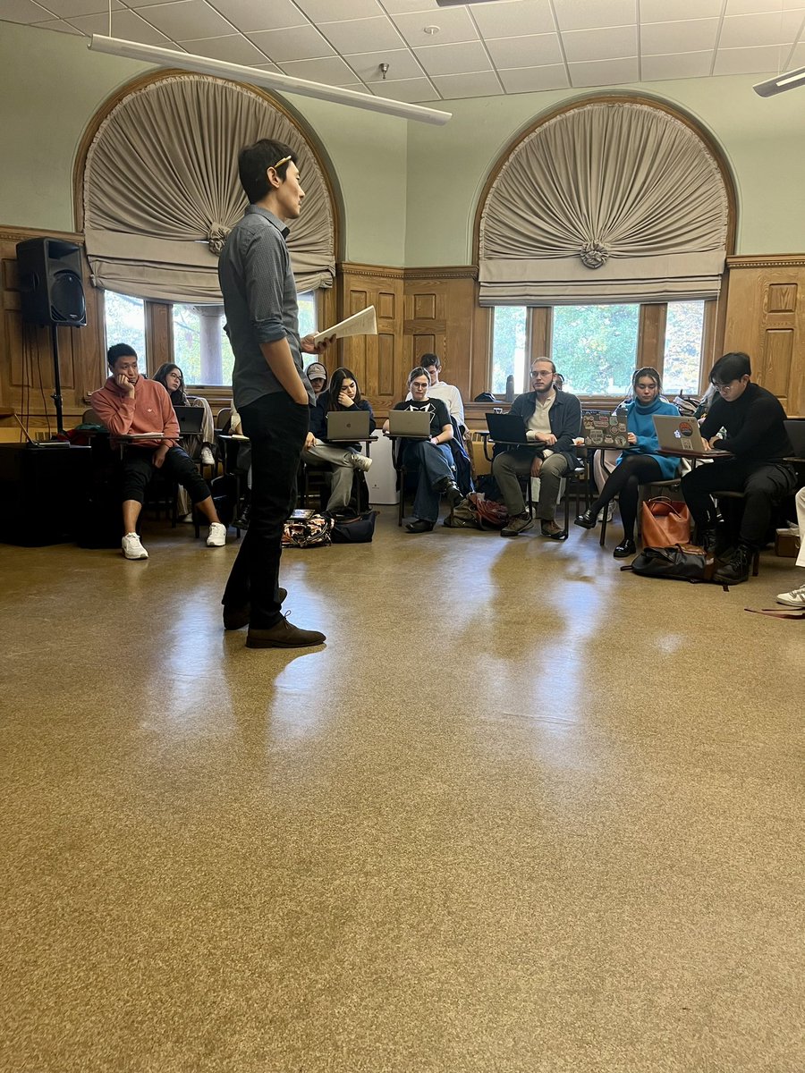 Andrew McFarland visited Friends, Lovers and Comrades <a href="/dartmouth/">Dartmouth 🌲</a> today to teach my students about dispositions to love. Tomorrow he’ll give a talk on the hierarchy thesis ❤️ 🧬
