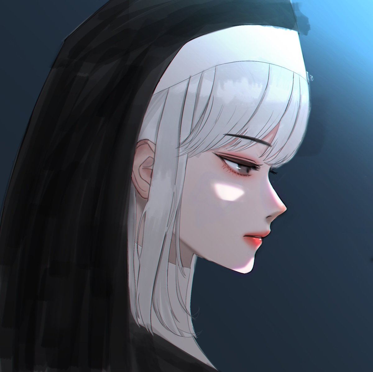 창작
#그림 #창작 #수녀 #그림계 #일러스트