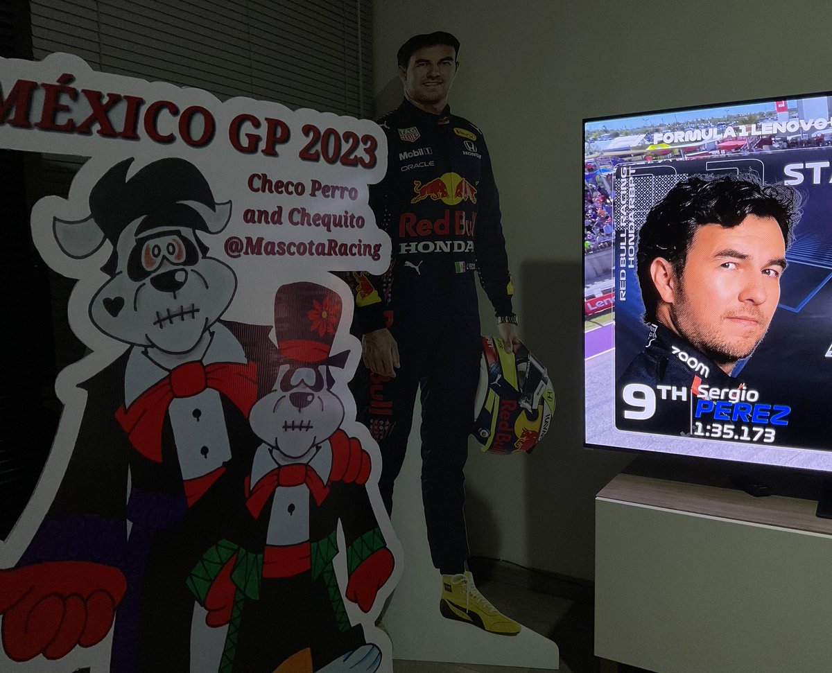 kikorron1's tweet photo. Bienvenido #ChecoPerro al @mexicogp by @MascotaRacing Justin ๐ฌ๐ง๐ฒ๐ฝ๐๐ป @autodromohr Welcome paddock @chacotero @redsharkyjpf1 @BlueSharkMx11 @F1NewsLatam1 #VamosCheco @TyCuthbert @PrimeF1__ @ATellodeMeneses https://t.co/p2FqaLdGp6