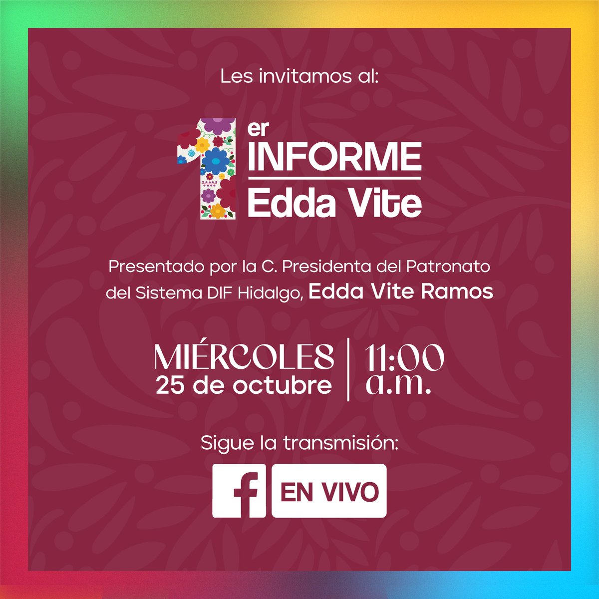 difhgo's tweet photo. Les invitamos a seguir la transmisión de los resultados del #1erInformeDIFHidalgo. https://t.co/A2dzeGM2Ph