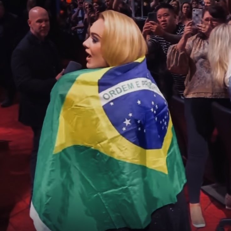 30 on X: Most certified @Adele songs in Brazil 🇧🇷 — DIAMOND