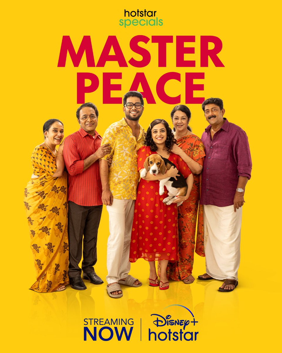 Malayalam series #Masterpeace S1 (2023) by #SreejithN, ft. @MenenNithya #Sharafudheen #MaalaParvathi #ShanthiKrishna #RenjiPanicker & #Ashokan, now streaming on @DisneyPlusHS.

#MathewGeorge @vivekranjit @DisneyplusHSMal