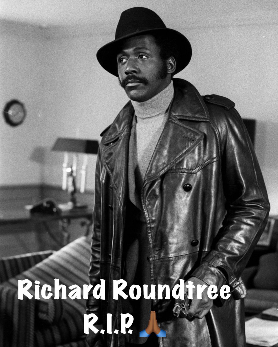 Richard Roundtree AKA “SHAFT”  He was a Bad Mother……
“Shut Your Mouth”
I knew Richard and had the pleasure of working with him.
You will be missed, bro! #rip 
#richardroundtree #shaft #actor