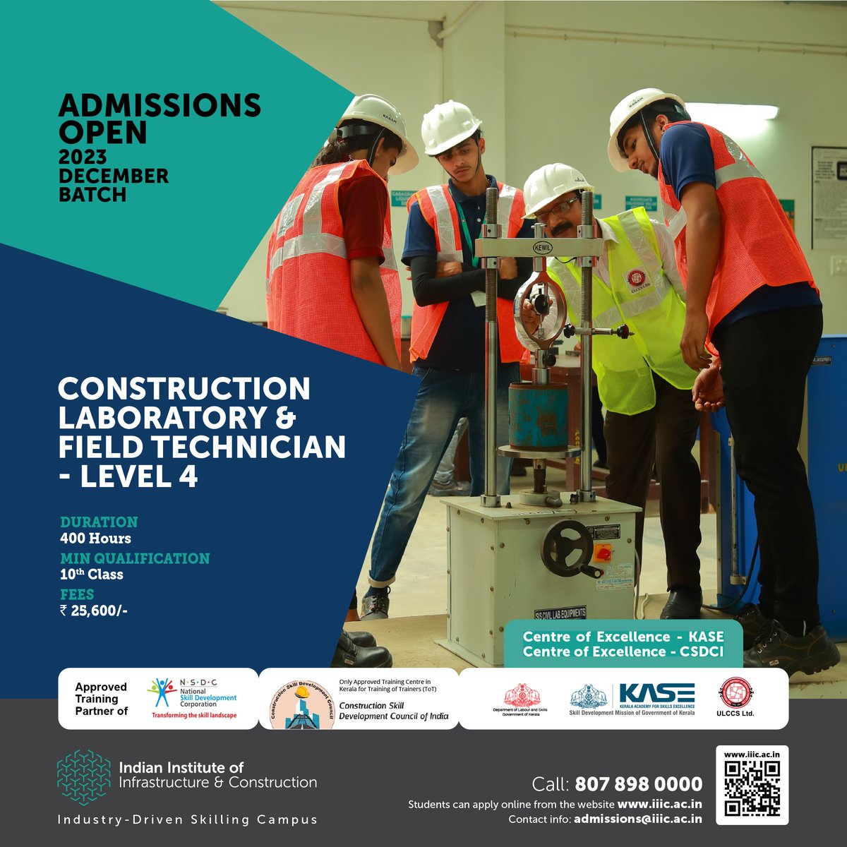 Ready to Elevate Your Education? 📚 Join Us - Admissions Open Now! 🚀 #AdmissionsOpen #EducationJourney" 📚🎓 #AdmissionsOpen #YourFutureStartsHere #IIIC #IIICKollam #skilling #UpskillNow