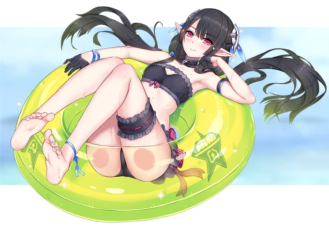 PSO2esのアネット[サマーバケーション]フィギュアもAMAKUNIさんから再販となります。あばらを感じる華奢な肢体が蠱惑的・・・是非ジェネと一緒に! hobbyjapan-shop.com/shop/g/g…