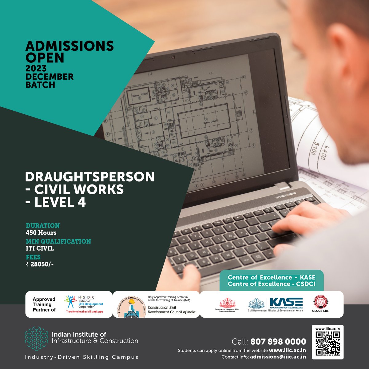 Ready to Elevate Your Education? 📚 Join Us - Admissions Open Now! 🚀 #AdmissionsOpen #EducationJourney" 📚🎓 #AdmissionsOpen #YourFutureStartsHere #IIIC #IIICKollam #skilling #UpskillNow